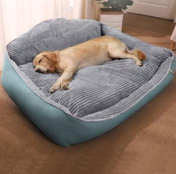 360Home Warme, herausnehmbare und waschbare gepolsterte Hundebett